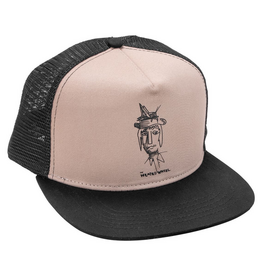 The Heated Wheel Grasshopper Guy Snapback Tan