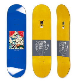 Polar Skate Co. Dane Brady Time Travelers Blue 8.5 Short