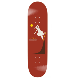Polar Skate Co. Oskar BS Noseblunt Burnt Red 8.25 Short