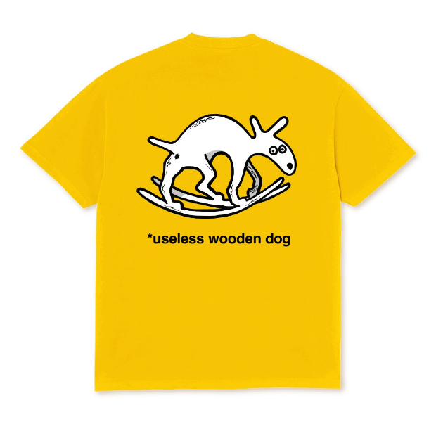 Polar Skate Co. Useless Wooden Dog Yellow