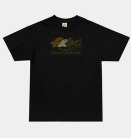Frog Skateboards Dino Logo Black