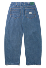 Butter Brand Wide Cut Denim Jeans Mid Blue