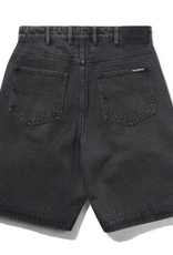 Butter Brand Baggy Denim Shorts Distressed Black