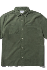 Butter Brand Overdye Seersucker S/S Shirt Army