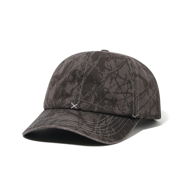 Butter Brand Woods Camo 6 Panel Black