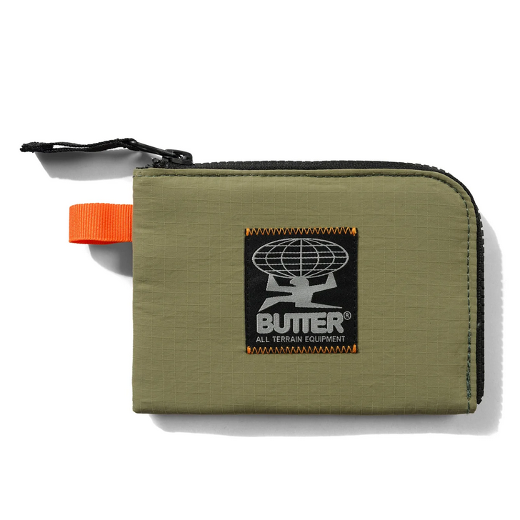 Butter Brand Zip Wallet Sage