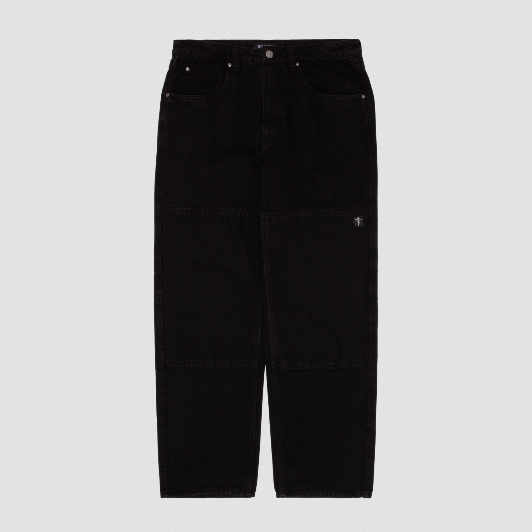 Hockey Hockey Double Knee Jean Black