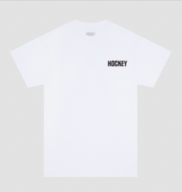 Hockey Waiting White