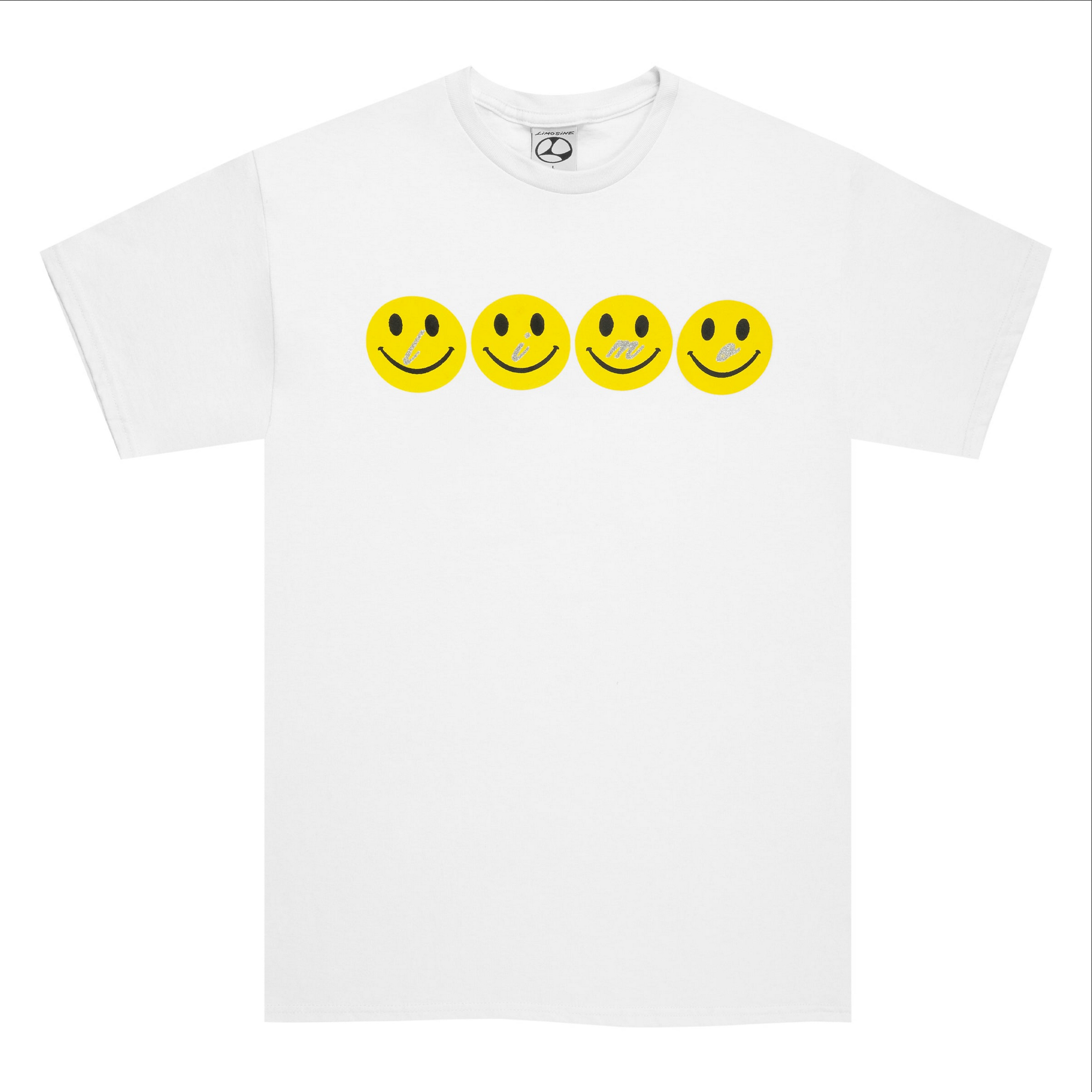 Limosine Glitter Smile White