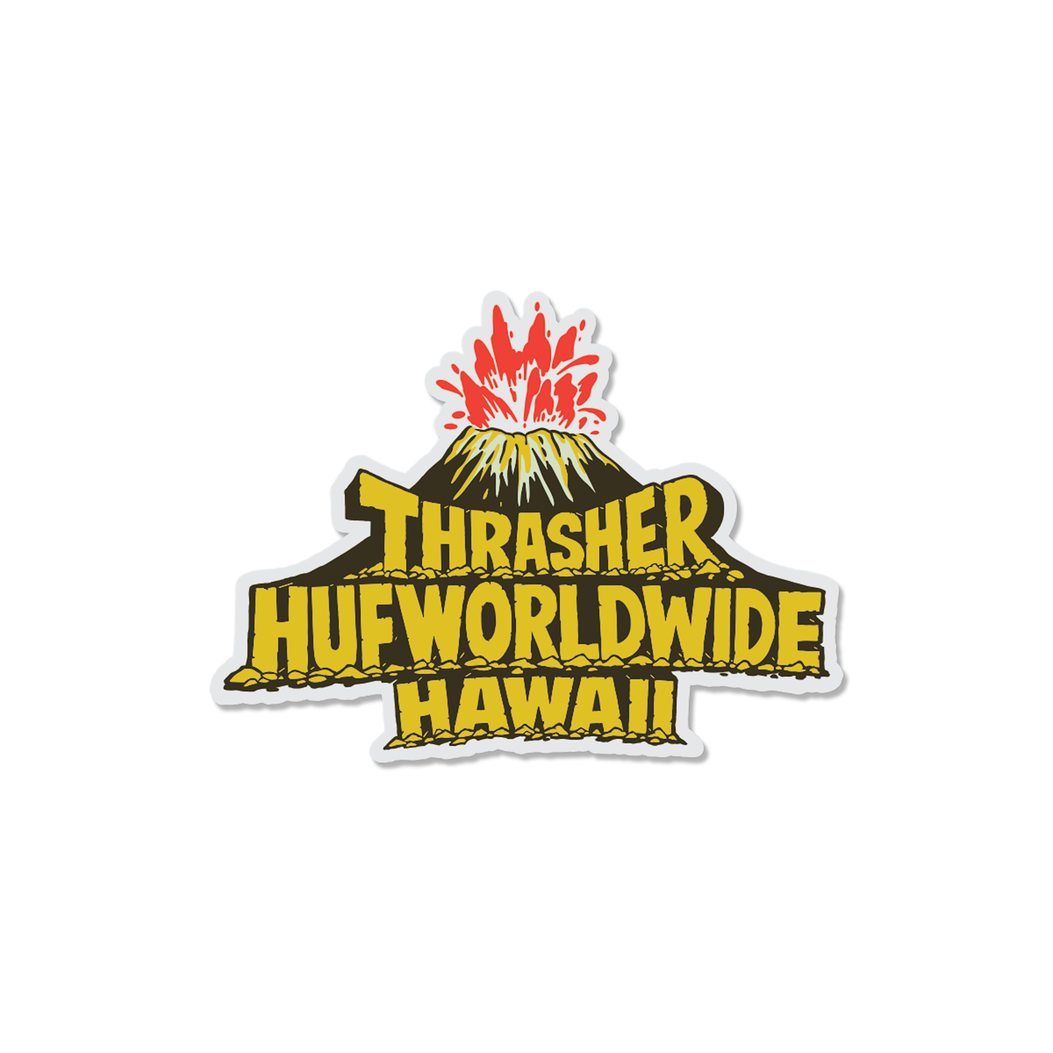 HUF HUF x Thrasher Meltdown Sticker