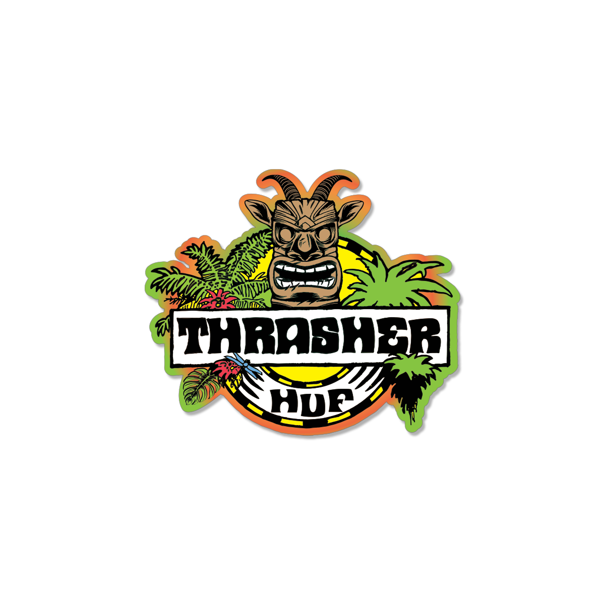 HUF HUF x Thrasher  Sticker