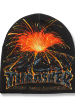 HUF HUF x Thrasher Meltdown Reversible Beanie Black