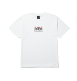 HUF HUF x Thrasher License Plate White