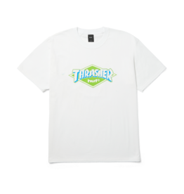 HUF HUF x Thrasher Logo Tee White