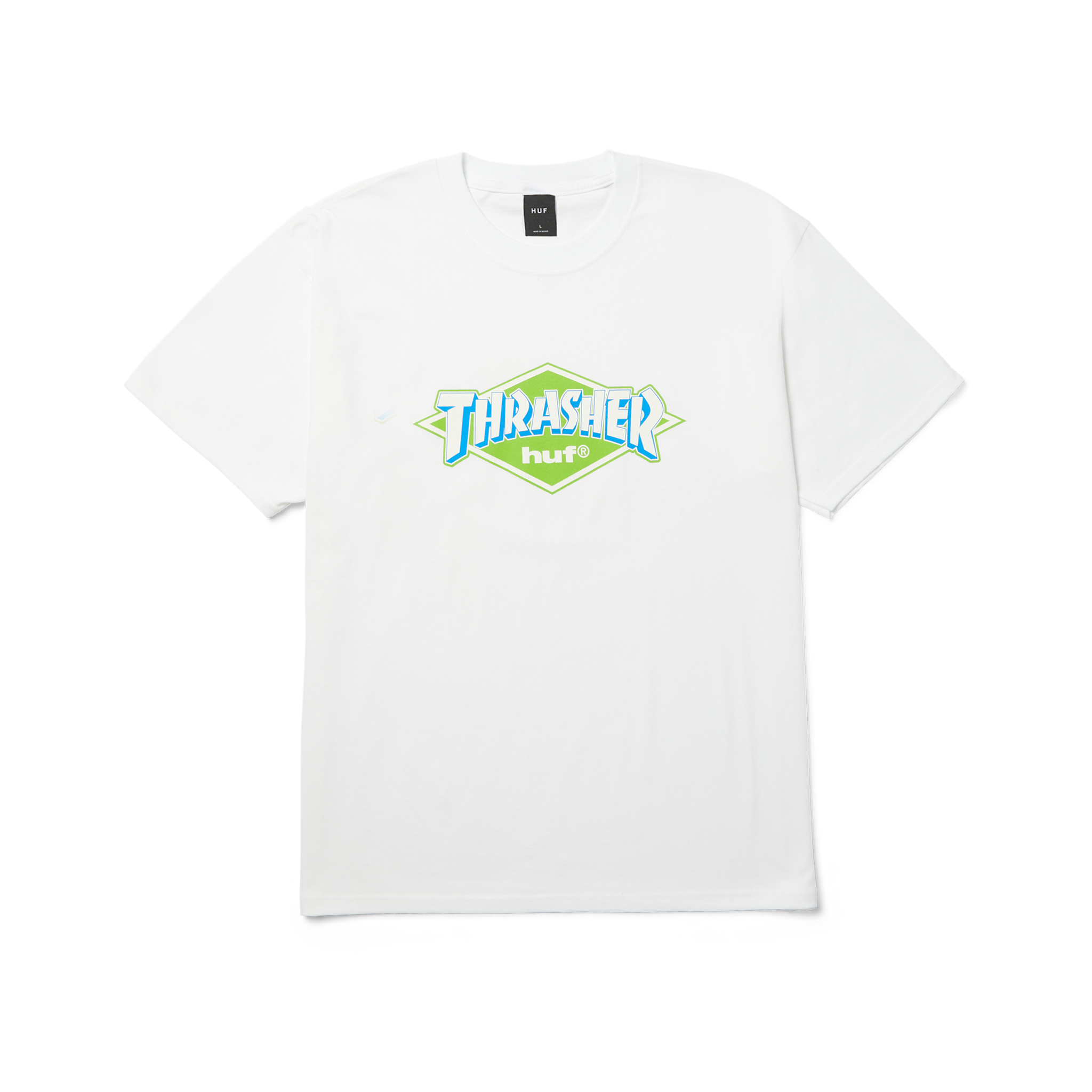 HUF HUF x Thrasher Logo Tee White