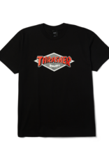 HUF HUF x Thrasher Logo Tee Black