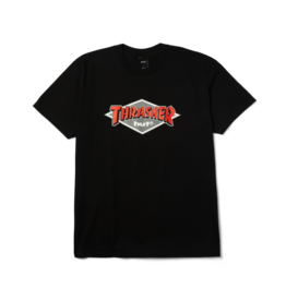 HUF HUF x Thrasher Logo Tee Black