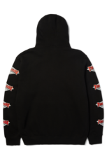 HUF HUF x Thrasher Logo Hoodie Black