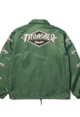 HUF HUF x Thrasher Logo Jacket Forest Green