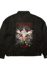 HUF HUF x Thrasher Trucker Jacket Black