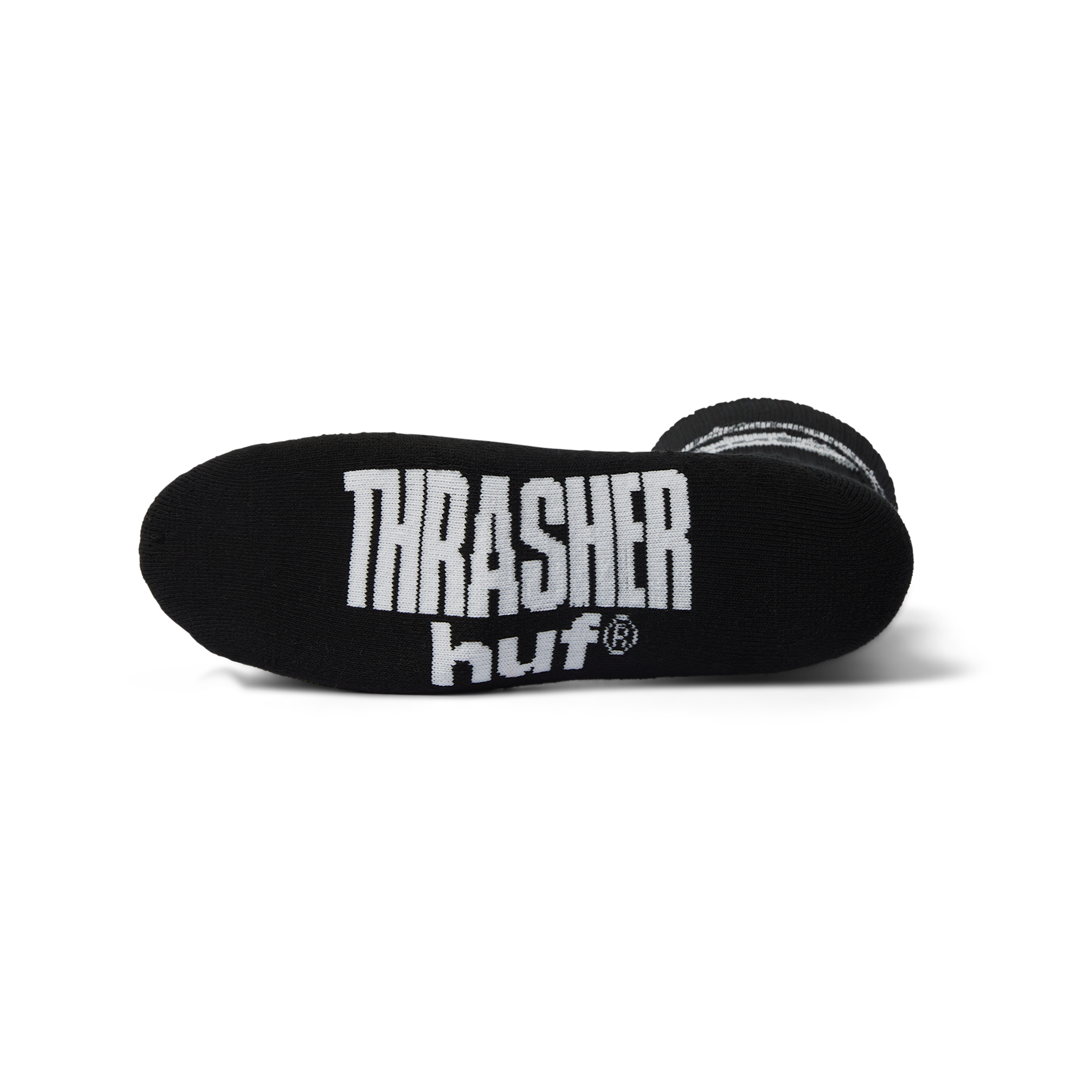 HUF HUF x Thrasher Logo Sock Black