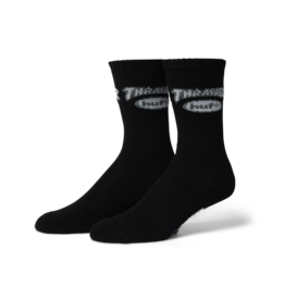 HUF HUF x Thrasher Logo Sock Black