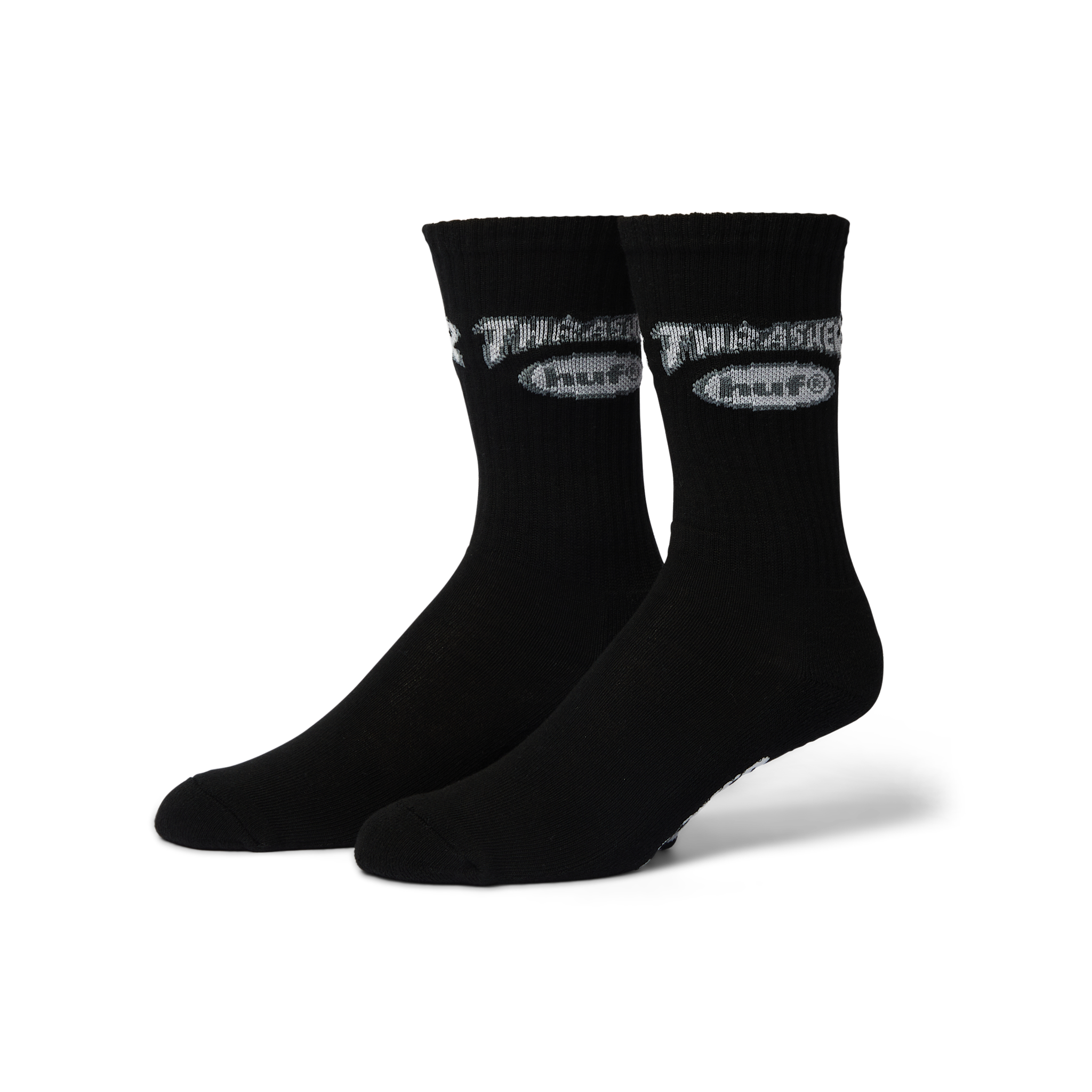 HUF HUF x Thrasher Logo Sock Black