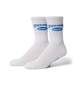 HUF HUF x Thrasher Logo Sock White