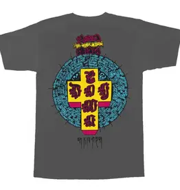 Dogtown Red Dog Mid Size Crisis 80s Tee Charcoal