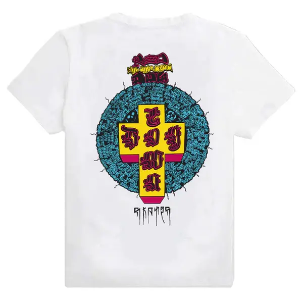 Dogtown Red Dog Mid Size Crisis 80s Tee White