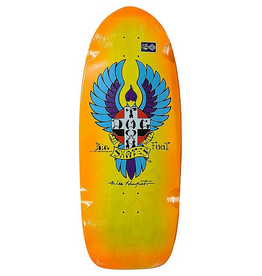 Dogtown Bull Dog OG 70s Classic 10" Natural/Transparent Flourescent Orange Fade