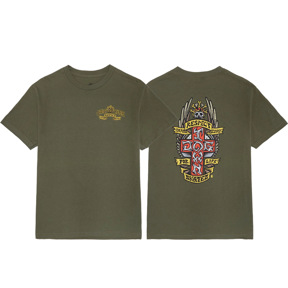 Dogtown Respect Tee Military Green