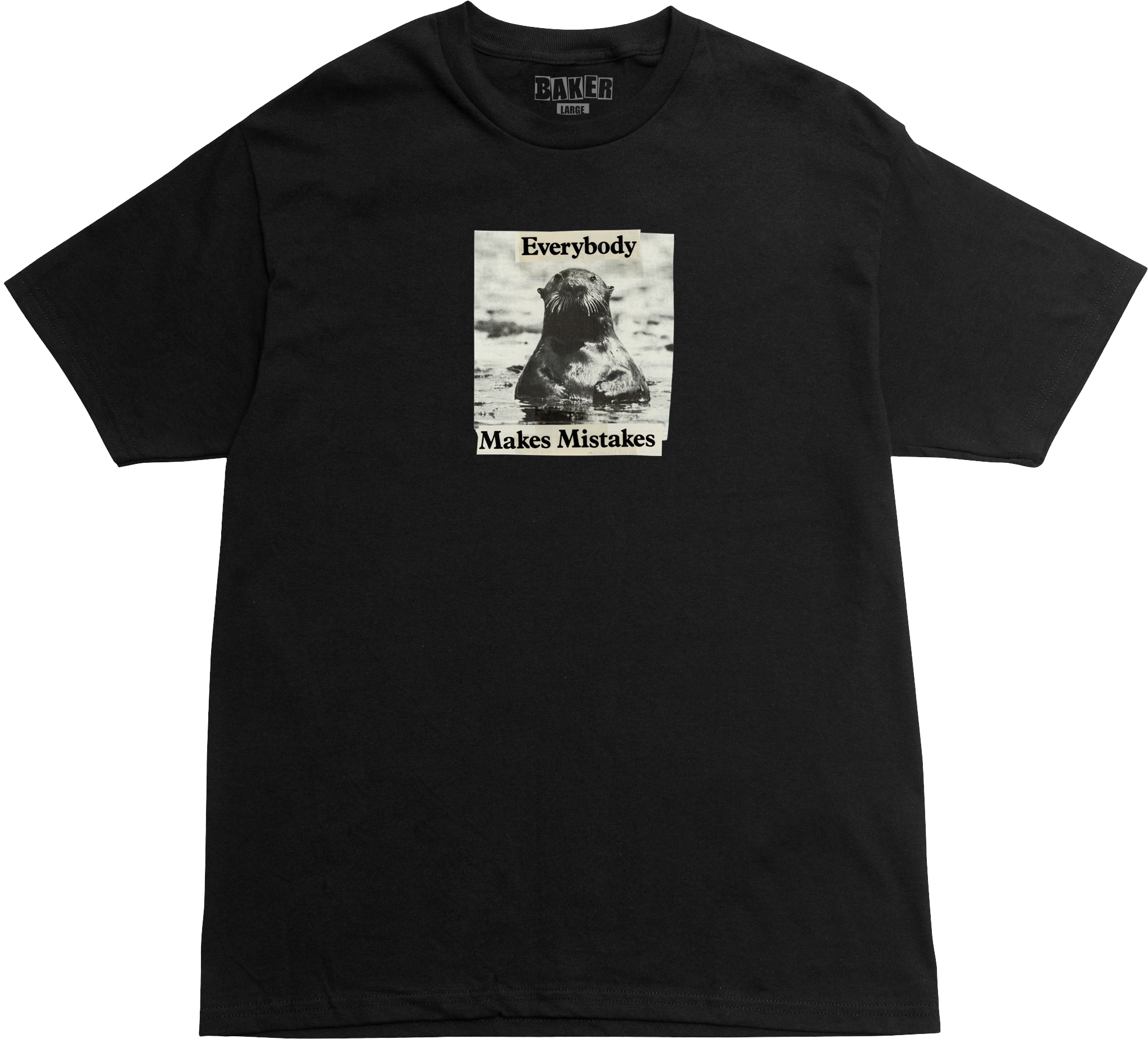 Baker Skateboards Mistakes Tee Black