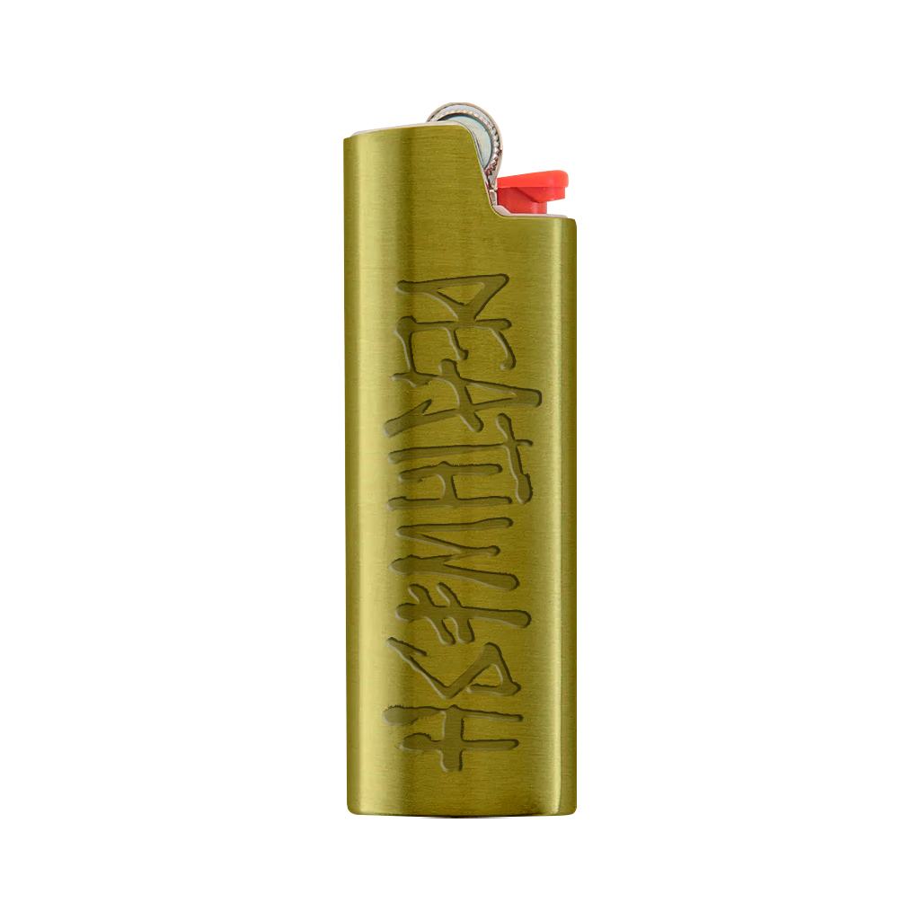 Deathwish Skateboards Stay Lit Lighter Holder Golden