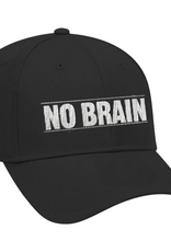 Fucking Awesome No Brain 6 Panel Black