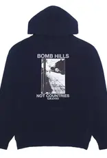 GX1000 Bomb Hills Not Countries Hoodie Navy/Grey