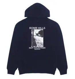GX1000 Bomb Hills Not Countries Hoodie Navy/Grey