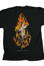 Toy Machine Charred Cross Tee Black