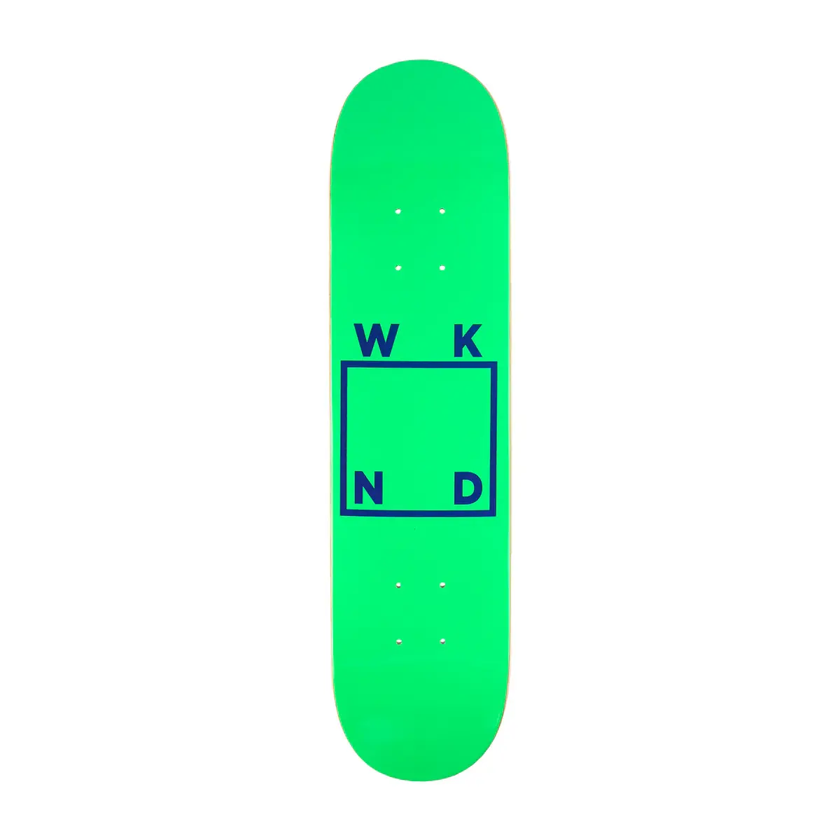 WKND Mini Logo Board Neon Green 7.5"