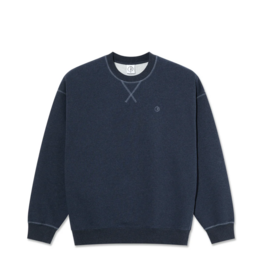 Polar Skate Co. Frankie Crewneck Navy Melange