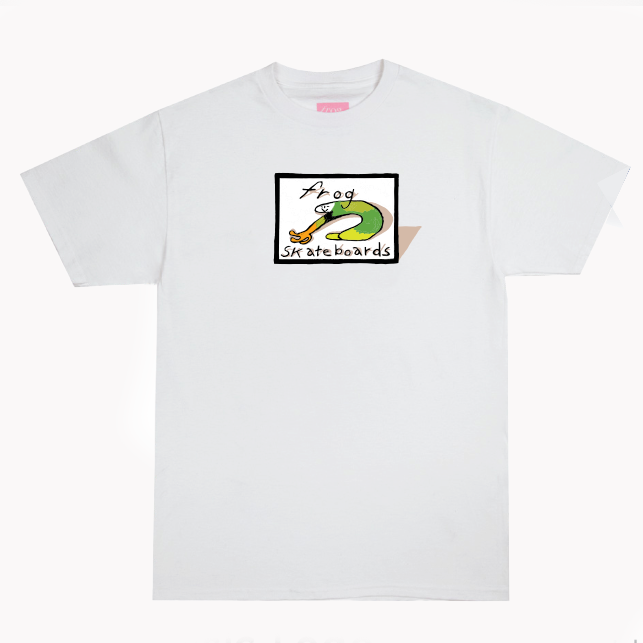 Frog Skateboards Frog Classic Logo White