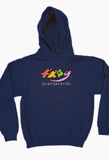 Frog Skateboards Dino Logo Hoodie Navy