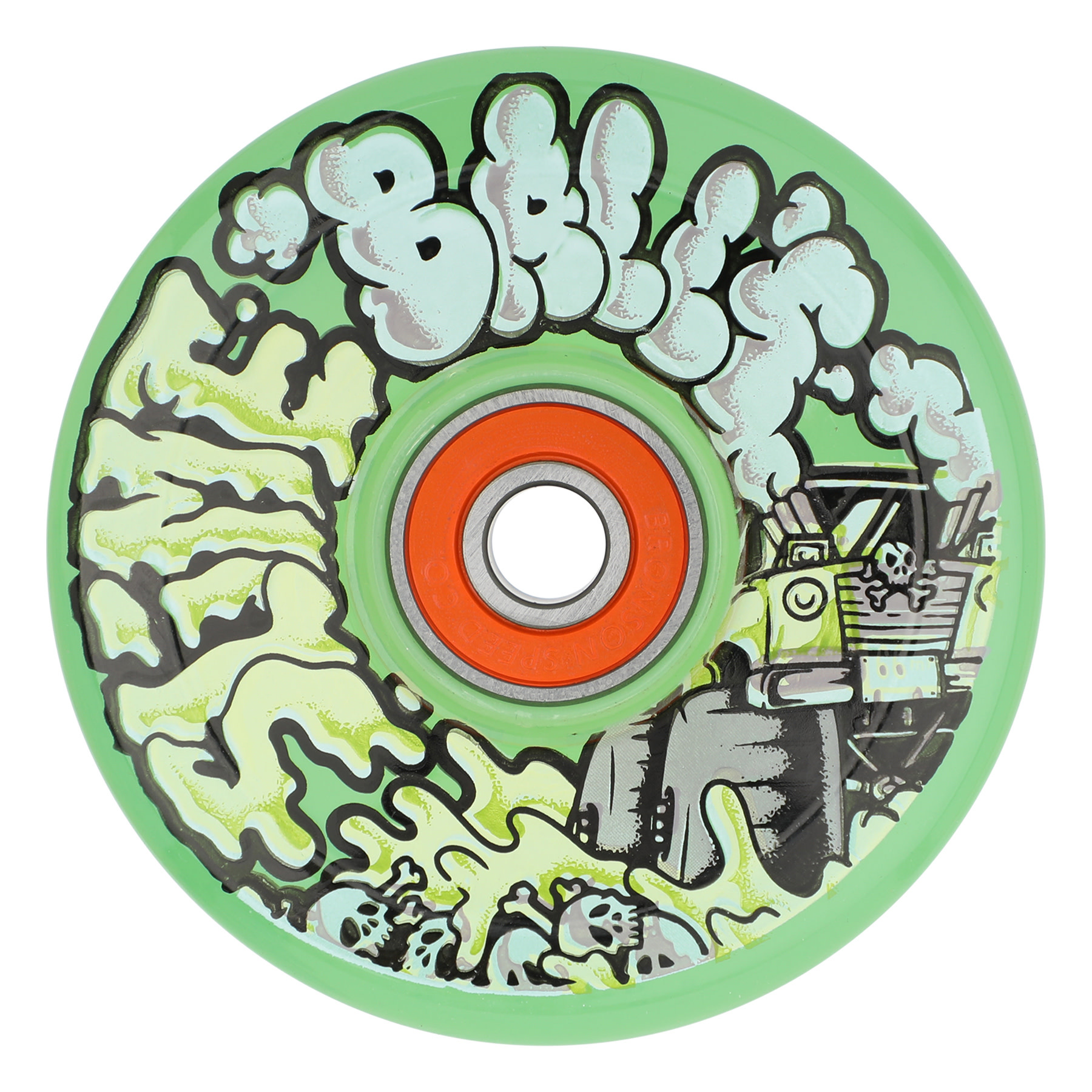 Slimeballs Accelerator Light Ups Green 78a 66mm