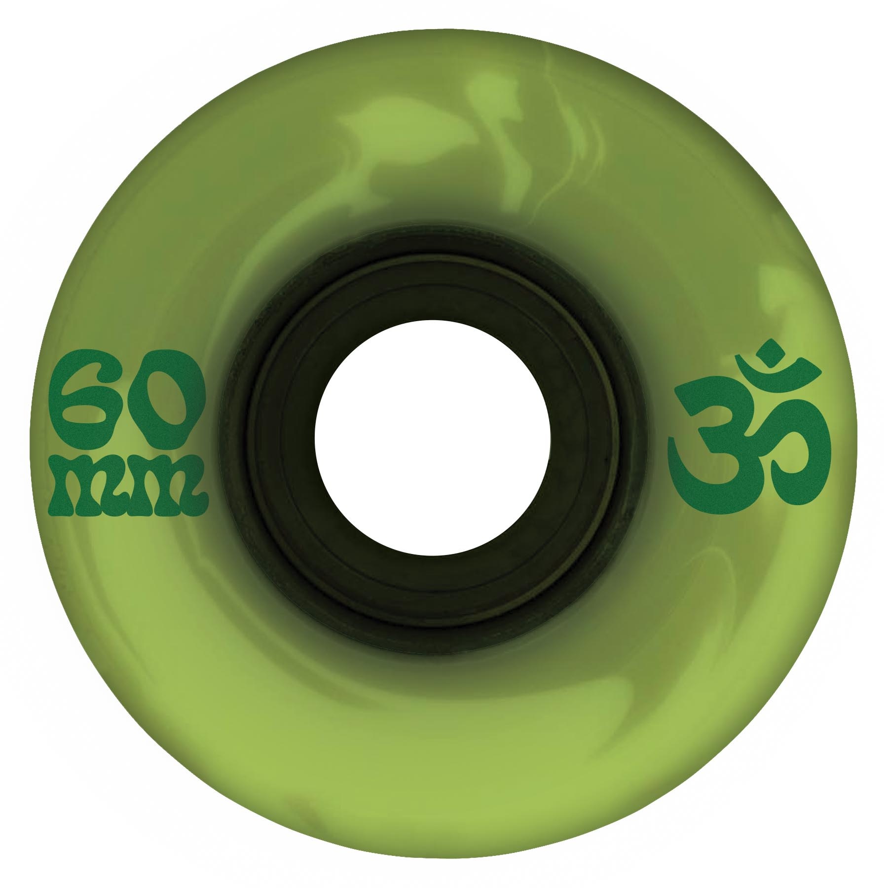 OJ Wheels Cru-Zen Super Juice Emerald Swirl 78a 60mm