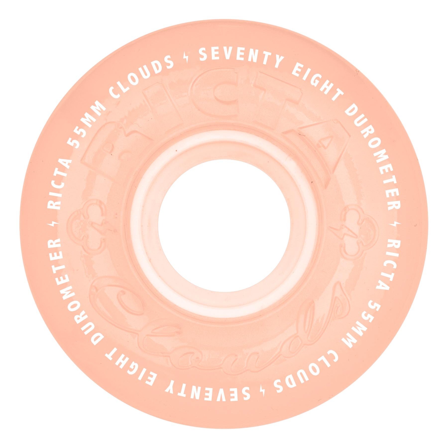 Ricta Clouds Glow In The Dark  Red 78a 55mm