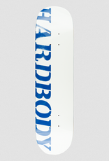 Hardbody Skateboards Hardbody Stencil Logo White/Blue 8.5