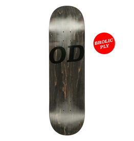 Hardbody Skateboards OG 'Brolic" Slick Black 8.25 Short