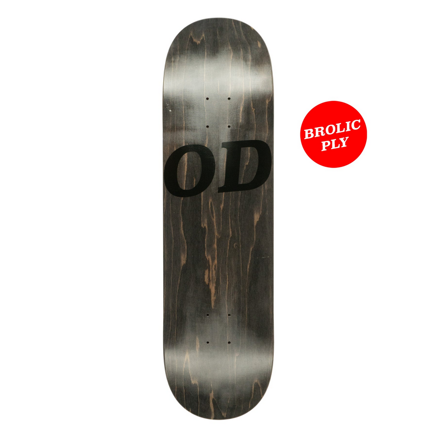 Hardbody Skateboards OD Slick Brolic Ply Black 8.25" Short