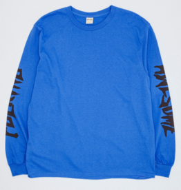 Fucking Awesome Stamp Logo L/S Blue