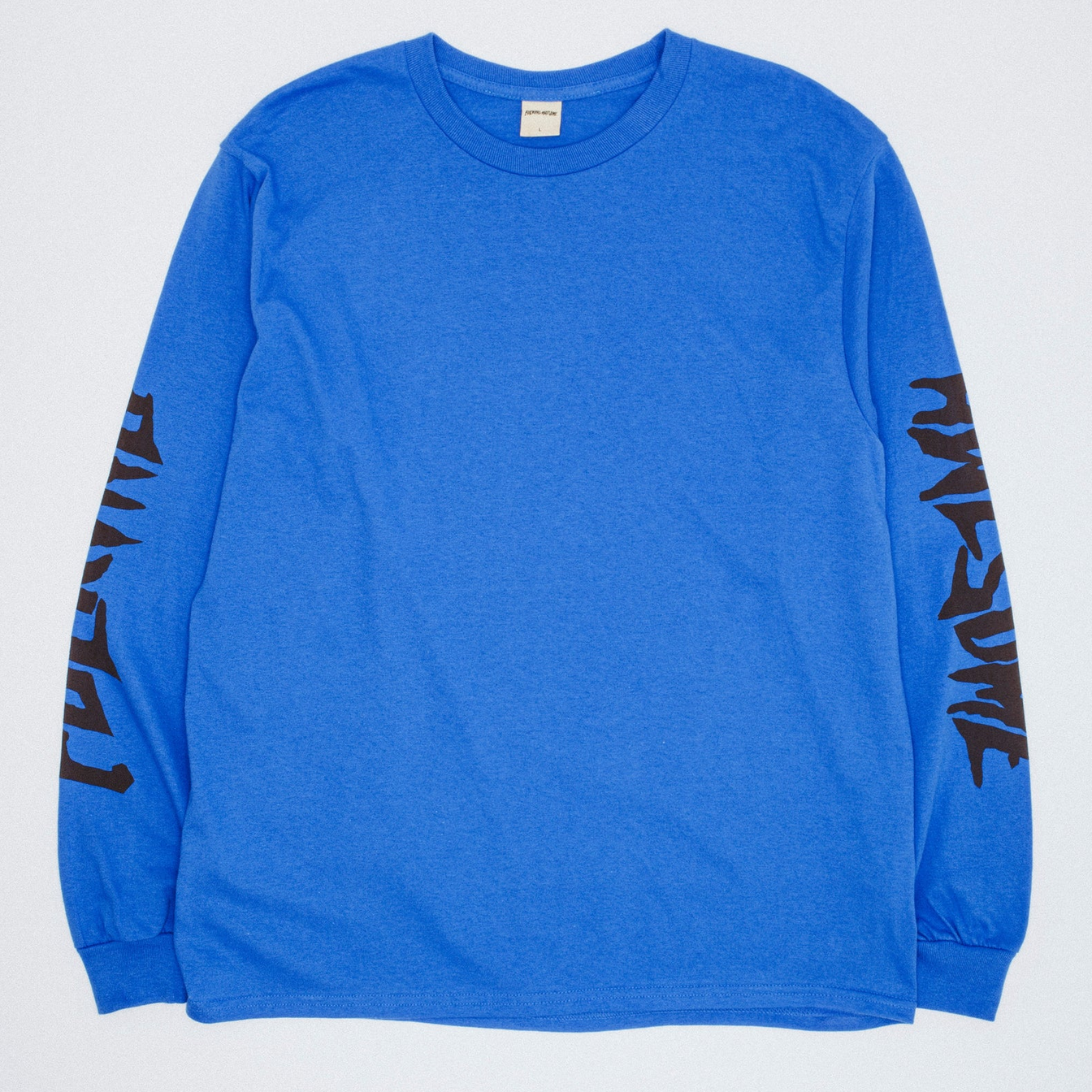 Fucking Awesome Stamp Logo L/S Blue